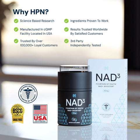 NAD3® 60 - All Natural NAD+ Booster™