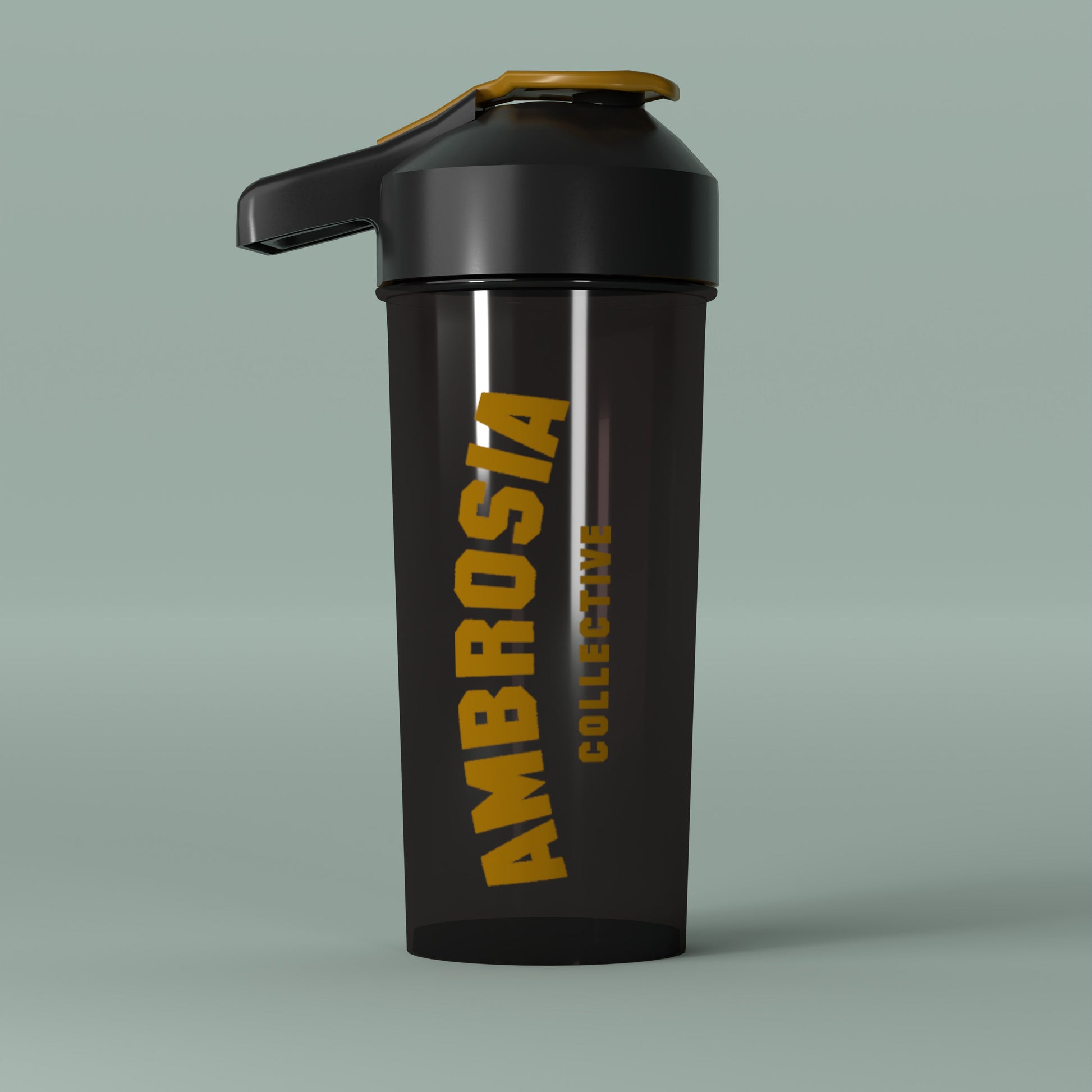 Ambrosia Collective Black & Gold Sport Shaker
