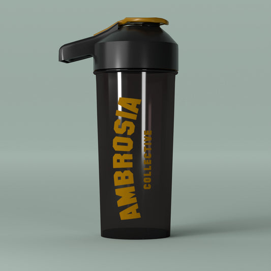 Ambrosia Collective Black & Gold Sport Shaker