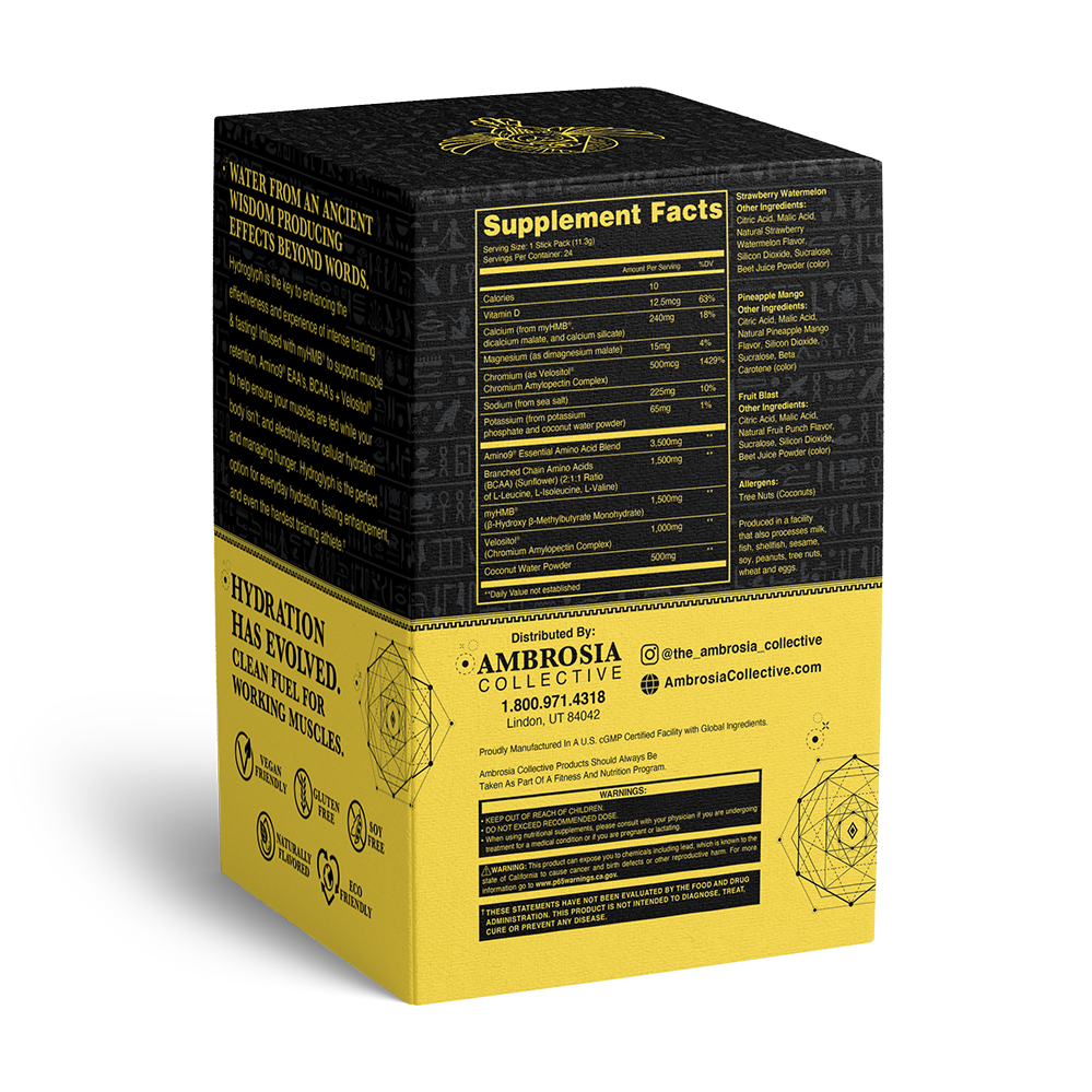 Hydroglyph™ - Hydration Stick Packs (24ct Variety)