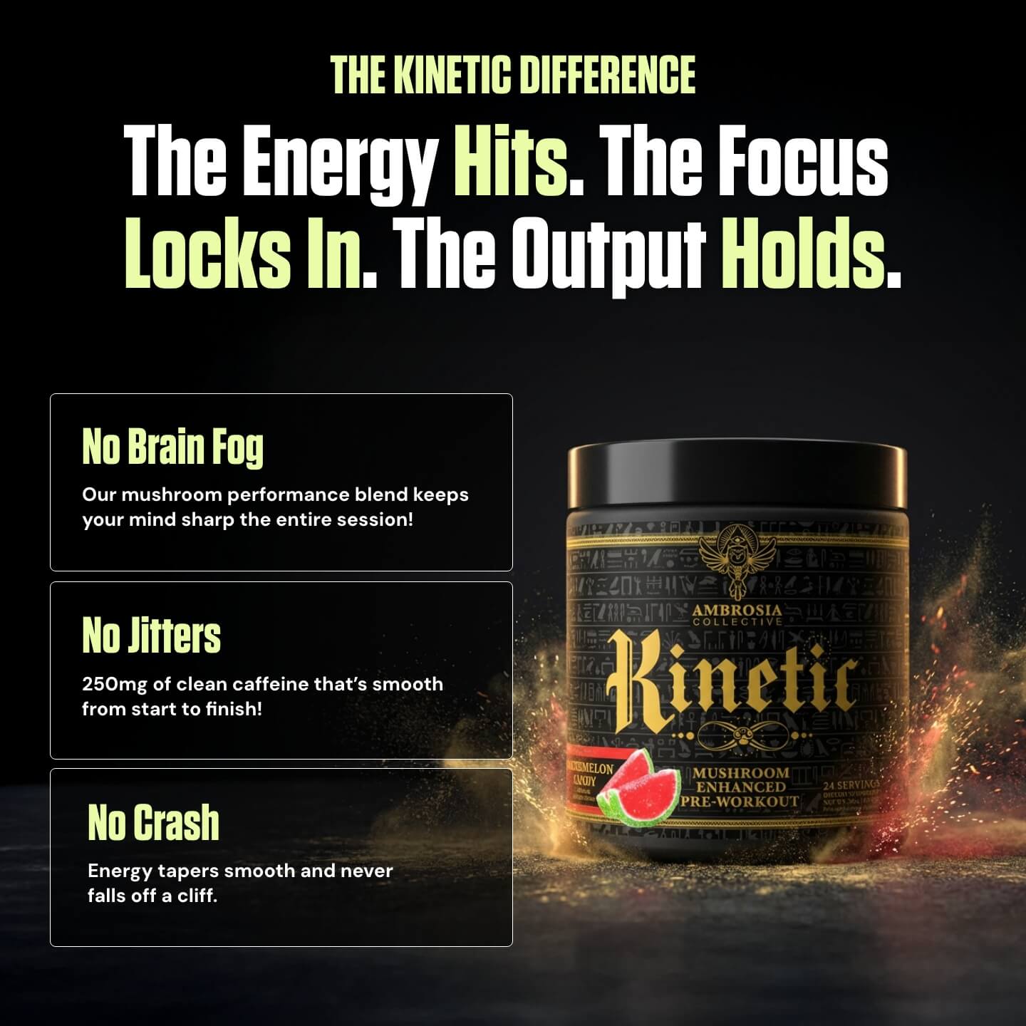 Kinetic™ - Mushroom Enhanced Pre-Workout