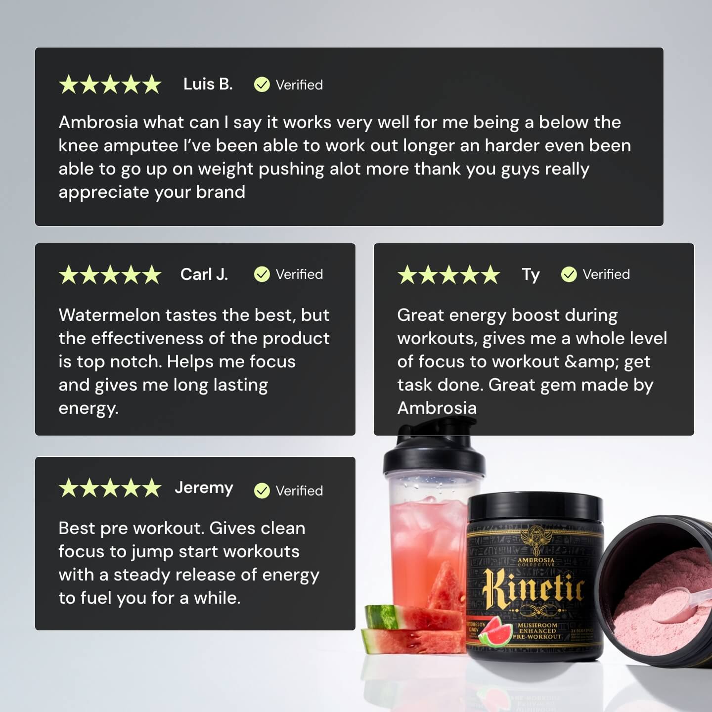 Kinetic™ - Mushroom Enhanced Pre-Workout