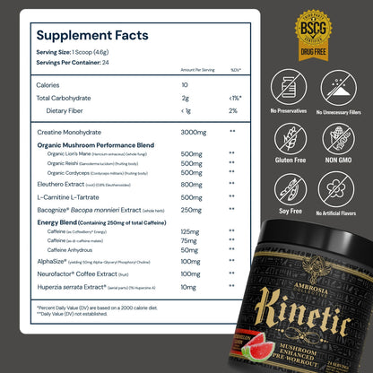 Kinetic™ - Mushroom Enhanced Pre-Workout