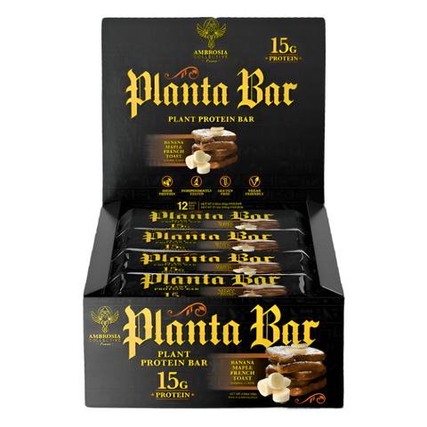 Planta® - Premium Plant Protein Bars (12ct Box)