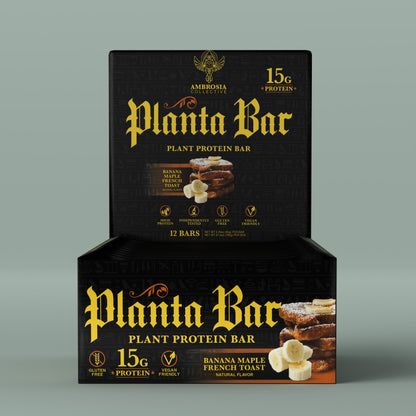 Planta® - Premium Plant Protein Bars (12ct Box)