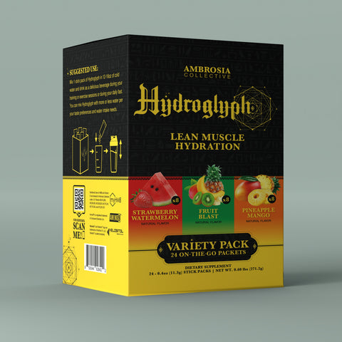 Hydroglyph™ - Hydration Stick Packs (24ct Variety)